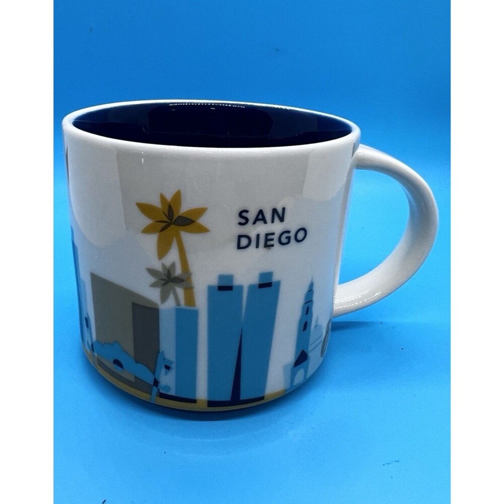 Starbucks San Diego California You Are Here YAH Collection Coffee Mug Cup
